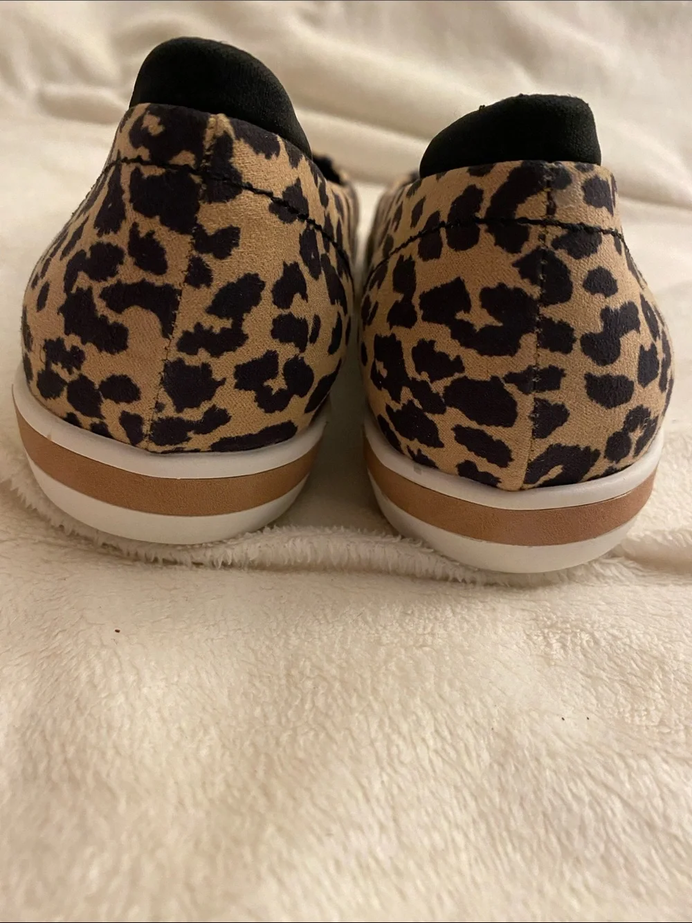 Dr. Scholl's Leopard rise shine tan flats - Picture 2 of 6
